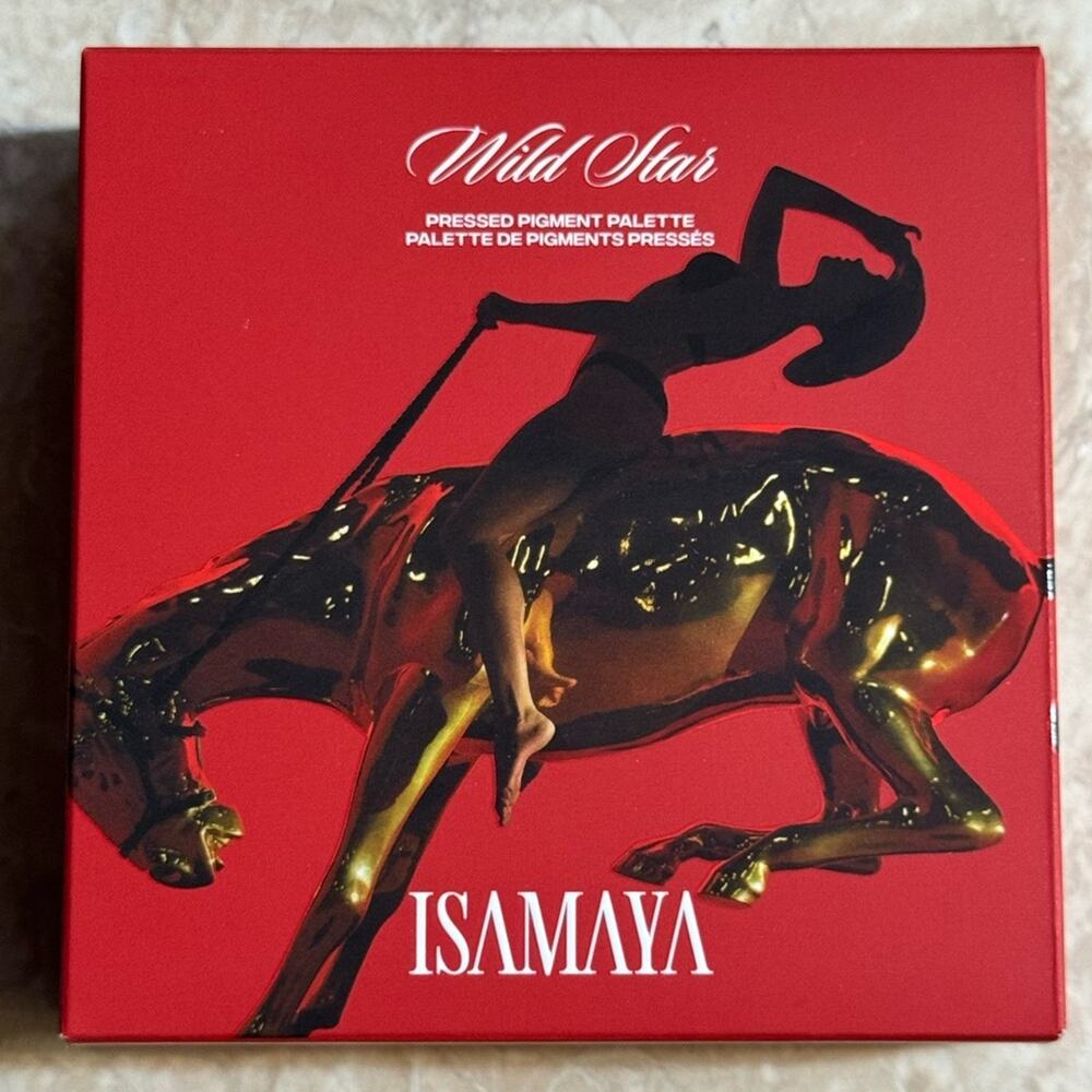Isamaya Beauty Wild Star Eyeshadow Palette New in Box